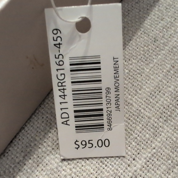 Adrienne Vittadini Rose Gold and White Bracelet Watch Set - Picture 3 of 4